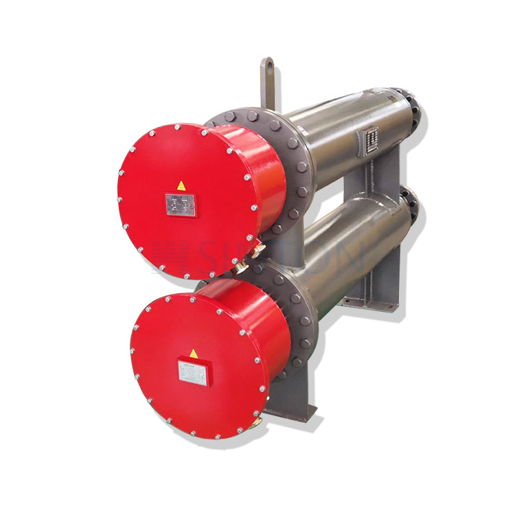 Industrial Electric Fast Heating Dual Pipeline Liquid Heater